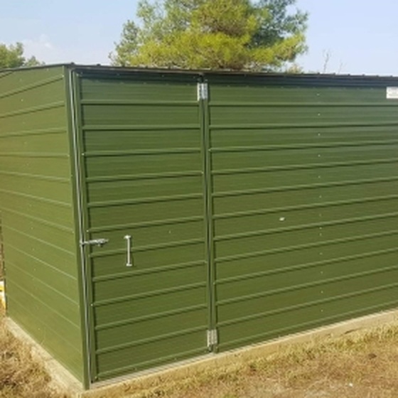 Metal garden warehouse project in Cyprus - Photo 13